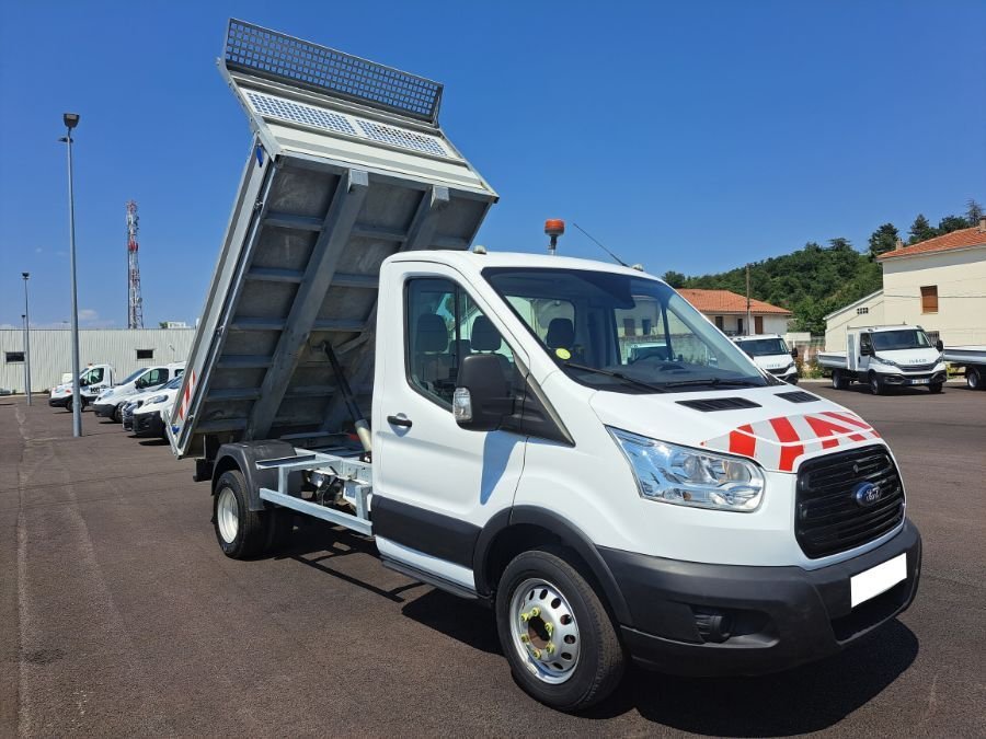 Ford Transit Chassis Cabine P L Tdci Trend Benne Vendre